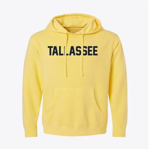 Tallassee Alabama Classic Block Pigment-Dyed Hoodie
