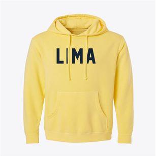 Lima New York Classic Block Pigment-Dyed Hoodie