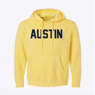 Austin Indiana Classic Block Pigment-Dyed Hoodie