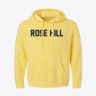 Rose Hill Kansas Classic Block Pigment-Dyed Hoodie