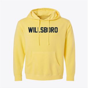 Willsboro New York Classic Block Pigment-Dyed Hoodie