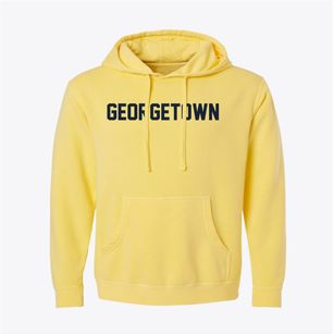 Georgetown Kentucky Classic Block Pigment-Dyed Hoodie