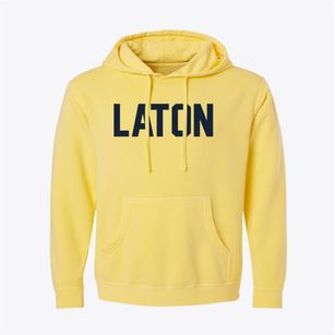 Laton California Classic Block Pigment-Dyed Hoodie