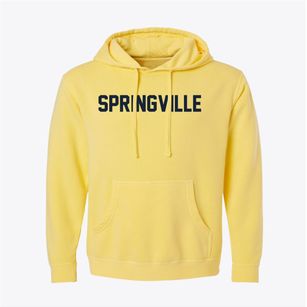 Springville Virginia Classic Block Pigment-Dyed Hoodie
