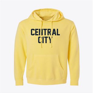 Central City Illinois Classic Block Pigment-Dyed Hoodie