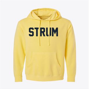 Strum Wisconsin Classic Block Pigment-Dyed Hoodie