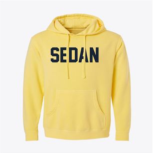 Sedan Kansas Classic Block Pigment-Dyed Hoodie