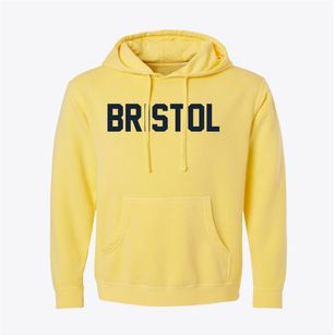 Bristol Rhode Island Classic Block Pigment-Dyed Hoodie
