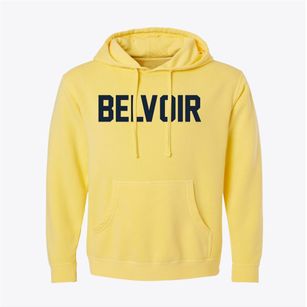 Belvoir North Carolina Classic Block Pigment-Dyed Hoodie