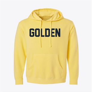 Golden Illinois Classic Block Pigment-Dyed Hoodie