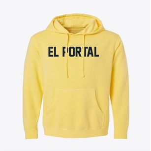 El Portal California Classic Block Pigment-Dyed Hoodie