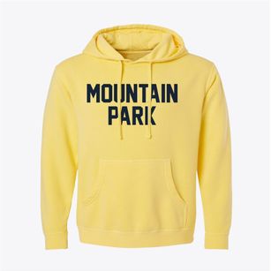 Mountain Park Oklahoma Classic Block Pigment-Dyed Hoodie
