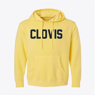 Clovis California Classic Block Pigment-Dyed Hoodie