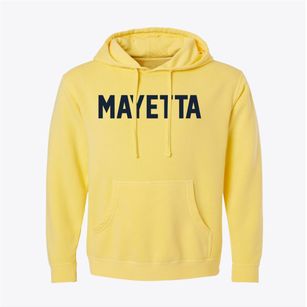 Mayetta Kansas Classic Block Pigment-Dyed Hoodie
