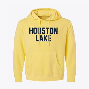 Houston Lake Missouri Classic Block Pigment-Dyed Hoodie