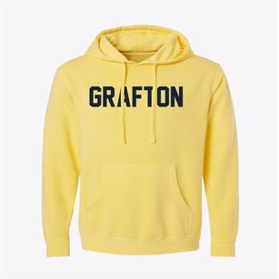 Grafton Nebraska Classic Block Pigment-Dyed Hoodie