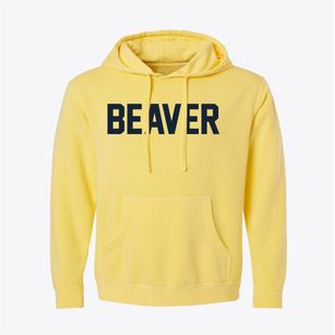 Beaver Arkansas Classic Block Pigment-Dyed Hoodie