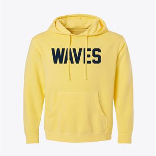 Waves North Carolina Classic Block Pigment-Dyed Hoodie