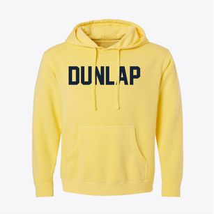 Dunlap Kansas Classic Block Pigment-Dyed Hoodie