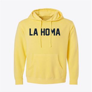 La Homa Texas Classic Block Pigment-Dyed Hoodie