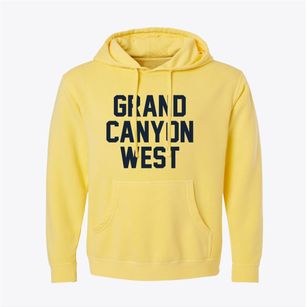 Grand Canyon West Arizona Classic Block Pigment-Dyed Hoodie