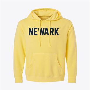 Newark New Jersey Classic Block Pigment-Dyed Hoodie
