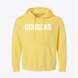 Douglas Wyoming Classic Block Pigment-Dyed Hoodie