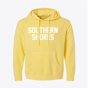 Southern Shores North Carolina Classic Block Pigment-Dyed Hoodie