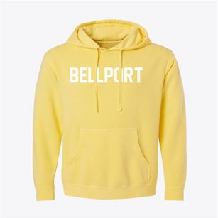 Bellport New York Classic Block Pigment-Dyed Hoodie