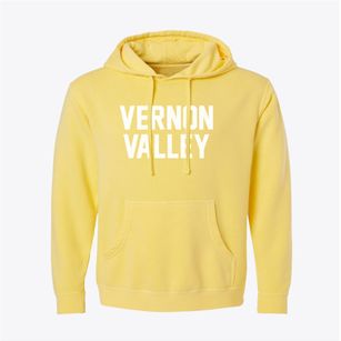 Vernon Valley New Jersey Classic Block Pigment-Dyed Hoodie