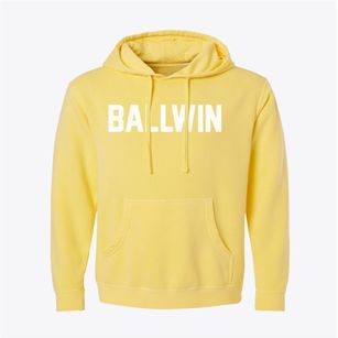 Ballwin Missouri Classic Block Pigment-Dyed Hoodie