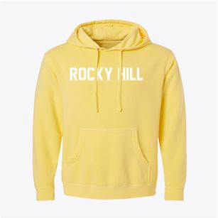 Rocky Hill Connecticut Classic Block Pigment-Dyed Hoodie