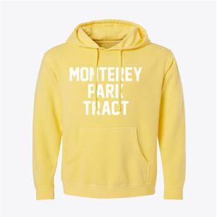 Monterey Park Tract California Classic Block Pigment-Dyed Hoodie