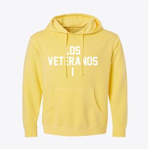 Los Veteranos I Texas Classic Block Pigment-Dyed Hoodie