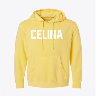 Celina Ohio Classic Block Pigment-Dyed Hoodie