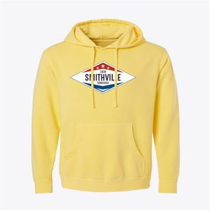 Smithville Tennessee Diamond Star Pigment-Dyed Hoodie