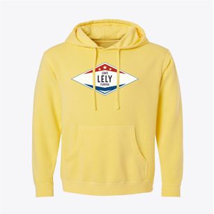 Lely Florida Diamond Star Pigment-Dyed Hoodie
