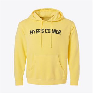 Myers Corner New York Classic Curve Pigment-Dyed Hoodie