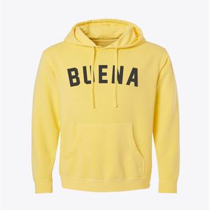 Buena New Jersey Classic Curve Pigment-Dyed Hoodie