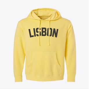 Lisbon New York Classic Curve Pigment-Dyed Hoodie