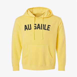 Au Sable New York Classic Curve Pigment-Dyed Hoodie