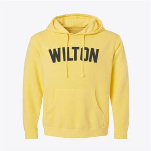 Wilton Iowa Classic Curve Pigment-Dyed Hoodie
