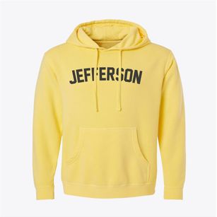 Jefferson North Carolina Classic Curve Pigment-Dyed Hoodie