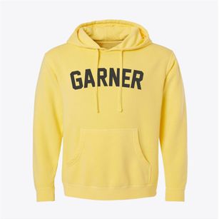 Garner North Carolina Classic Curve Pigment-Dyed Hoodie