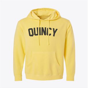 Quincy Wisconsin Classic Curve Pigment-Dyed Hoodie