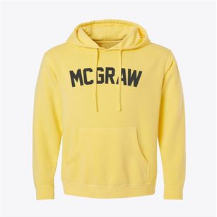 Mcgraw New York Classic Curve Pigment-Dyed Hoodie