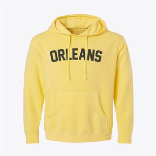 Orleans Vermont Classic Curve Pigment-Dyed Hoodie