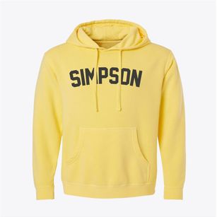 Simpson Louisiana Classic Curve Pigment-Dyed Hoodie