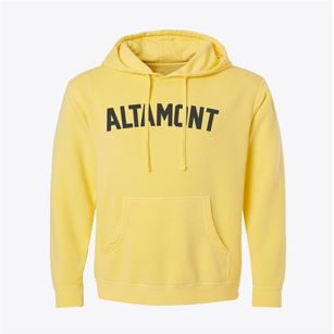 Altamont Oregon Classic Curve Pigment-Dyed Hoodie
