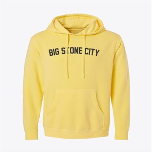 Big Stone City South Dakota Classic Curve Pigment-Dyed Hoodie